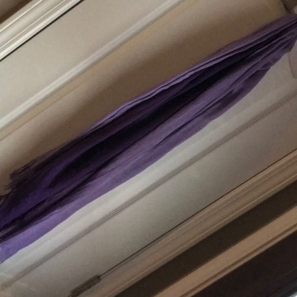 Purple scarf